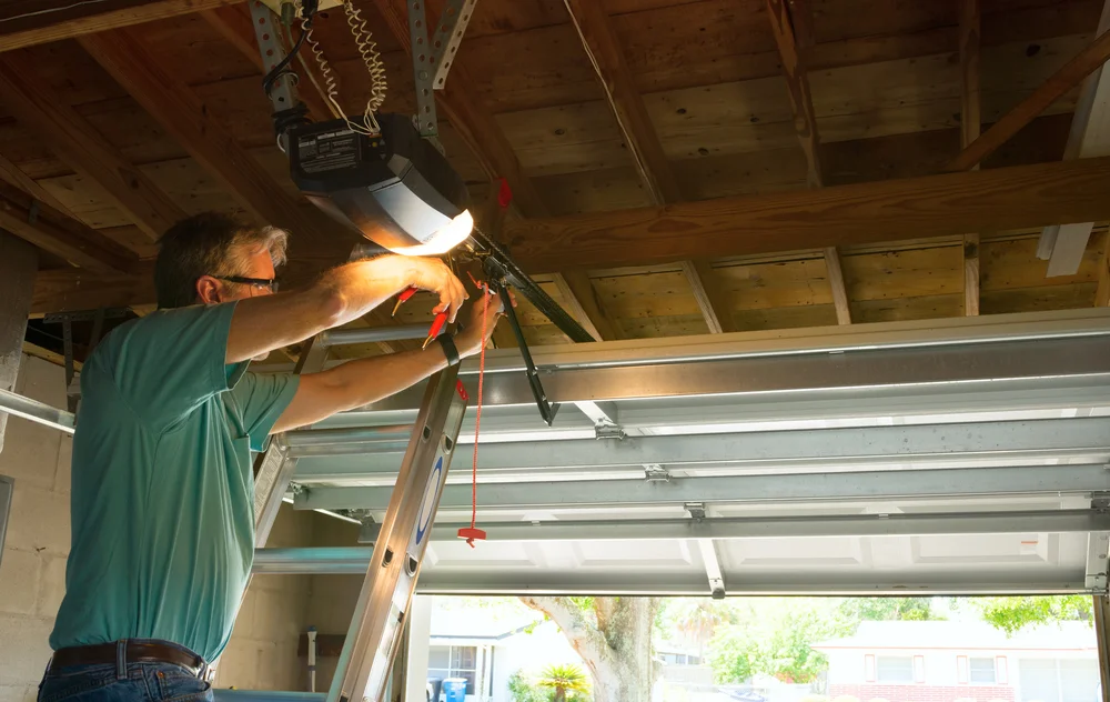 automatic garage door opener installation